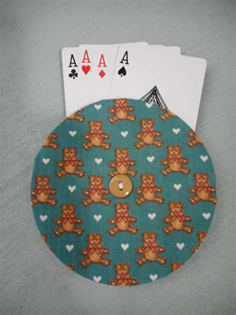 handmade playing card holders patterns.